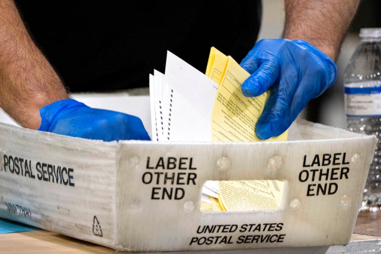 DNC sues Georgia election board over hand-count ballots rule