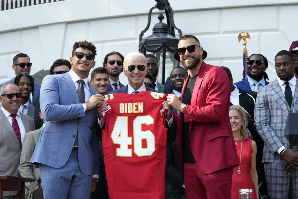 WATCH LIVE: President Biden welcomes the Kansas City Chiefs to the White House