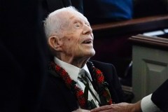 Jimmy Carter’s family says former president is hanging on to vote for Harris