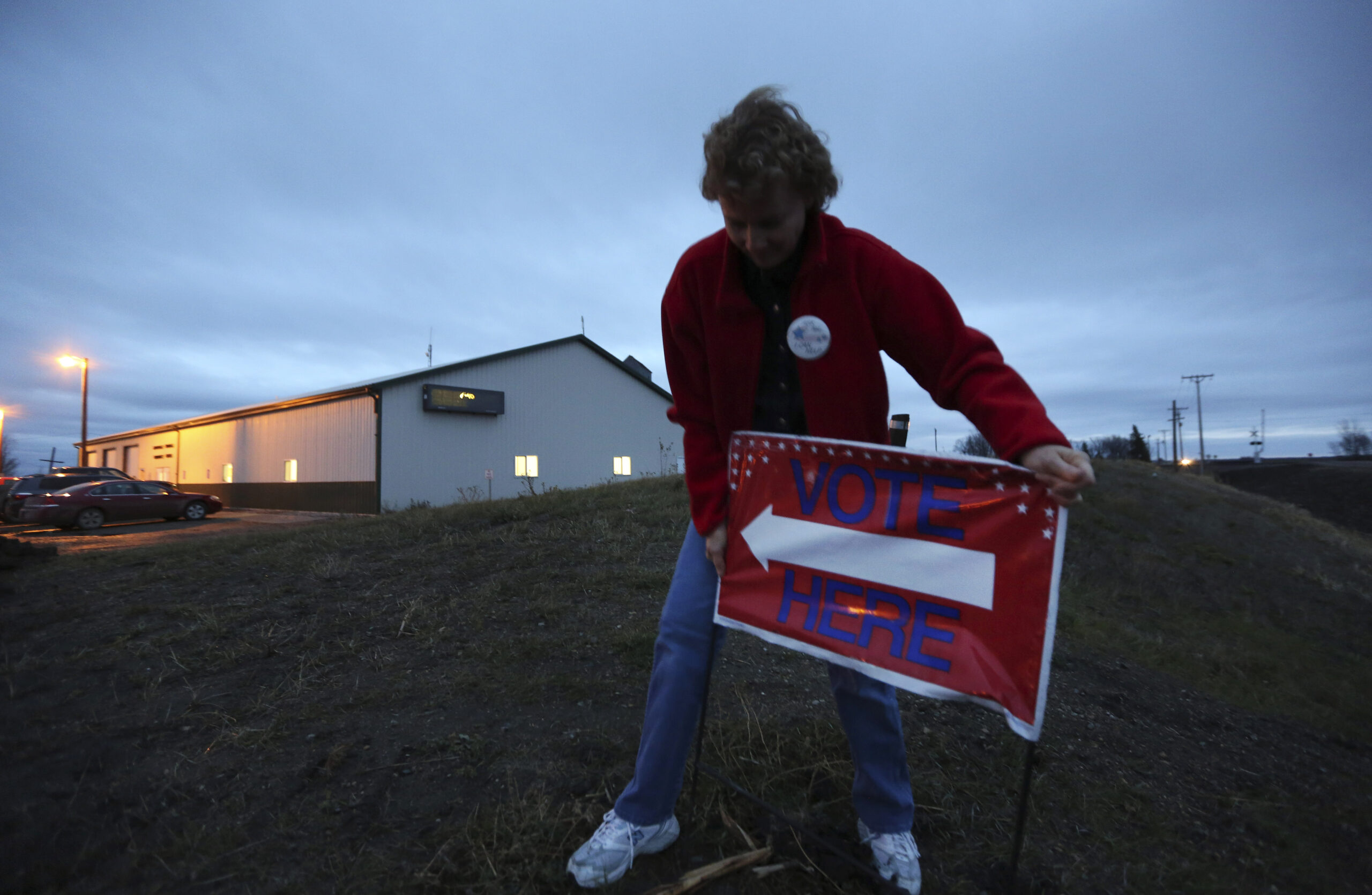 Early voting concludes with turnout down in the United States