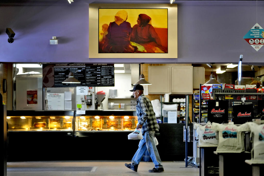 Consumer sentiment drops to lowest in five months in bad sign for economy and Biden
