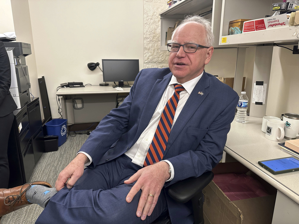 Gov. Tim Walz cautions Minnesota is not a given for Democrats in 2024