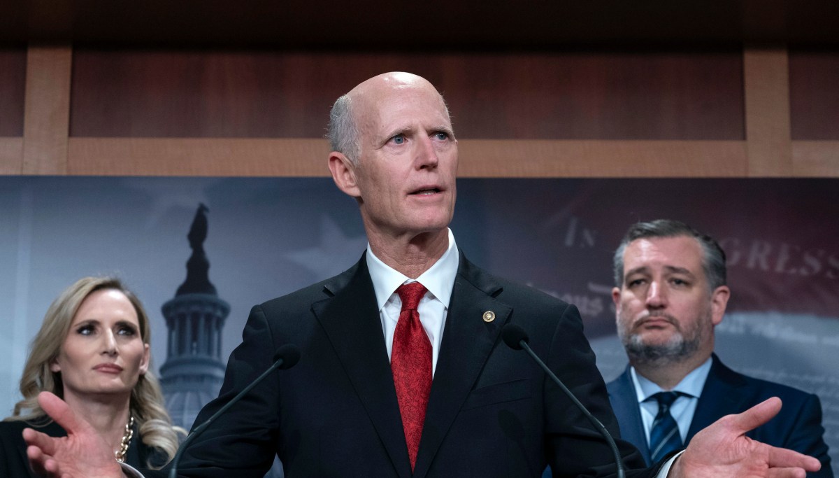 Rick Scott launches second run to replace McConnell as GOP leader