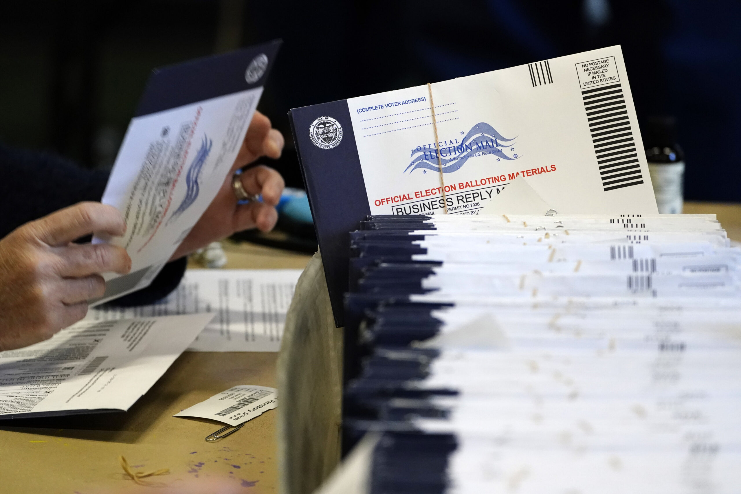 Rejected mail-in ballots decreased in November election