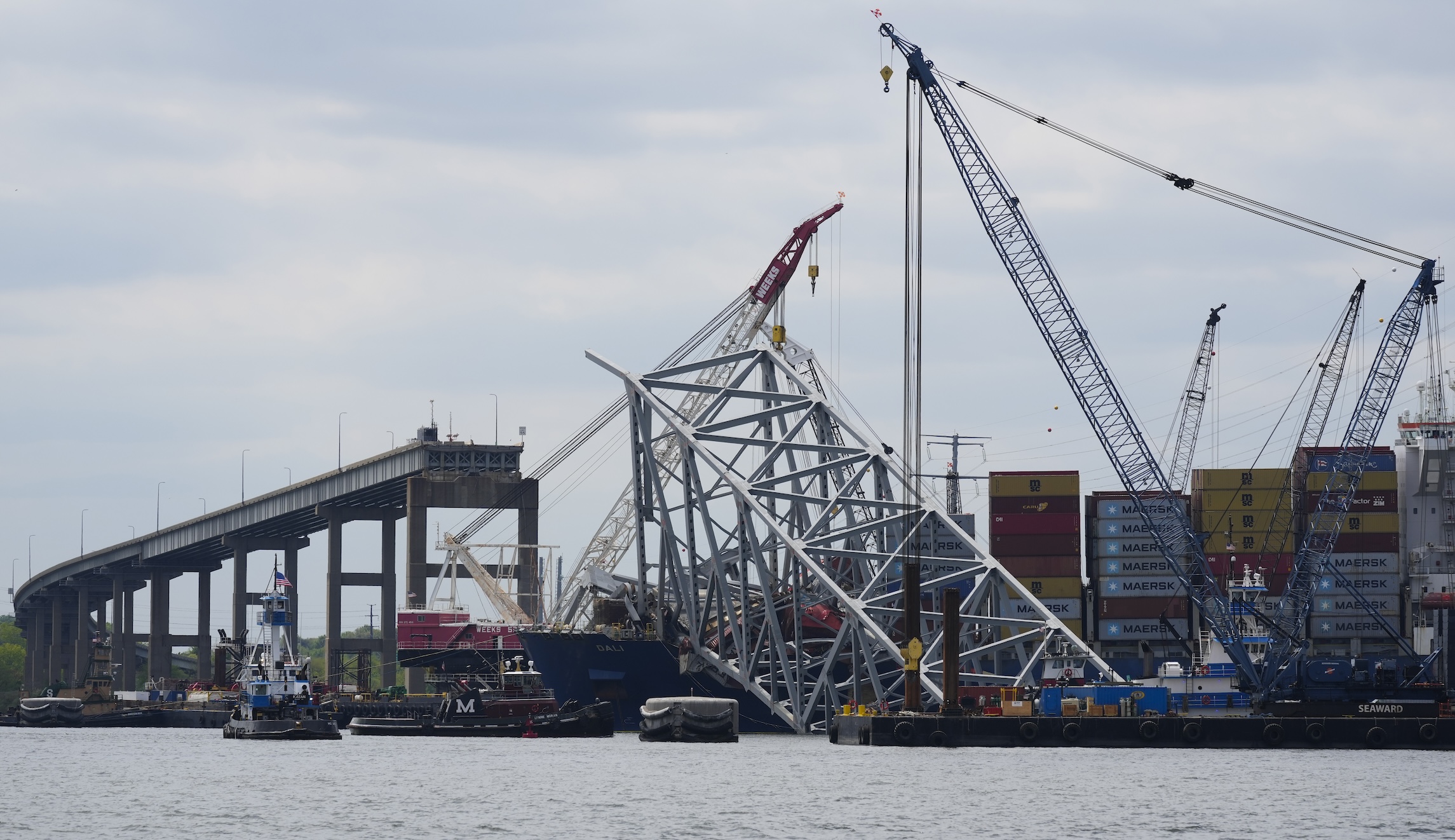 Baltimore to receive $350 million check in first payment toward massive project to repair Francis Scott Key bridge