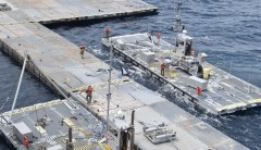 Gaza pier construction nears completion: By the numbers