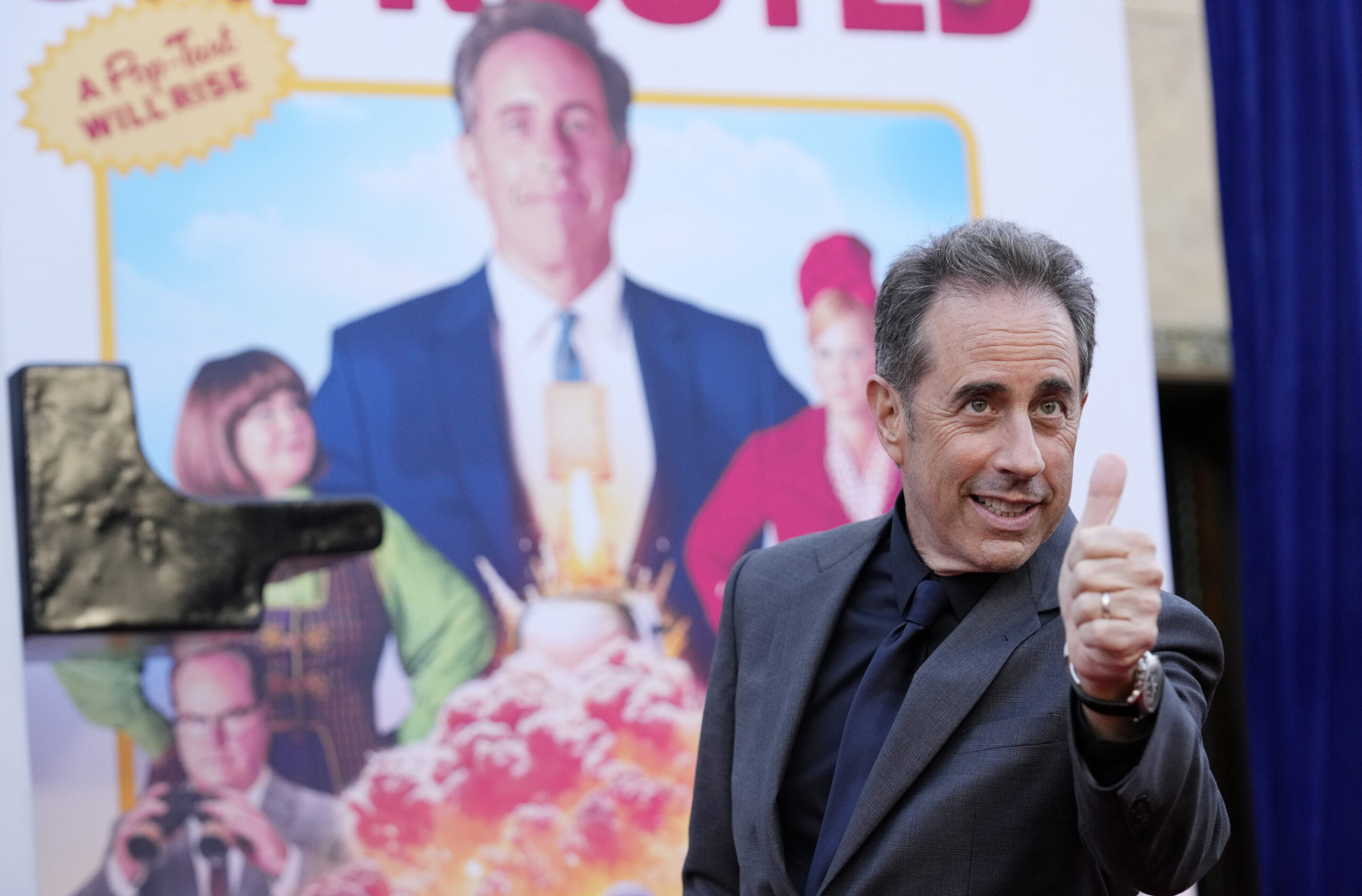 Jerry Seinfeld says pro-Palestinian supporters are ‘a little off-target’ protesting him