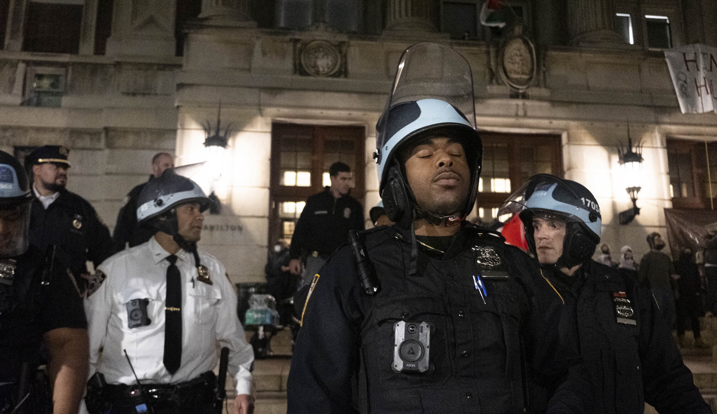 WATCH LIVE: New York City officials hold press conference after storming Columbia University protests