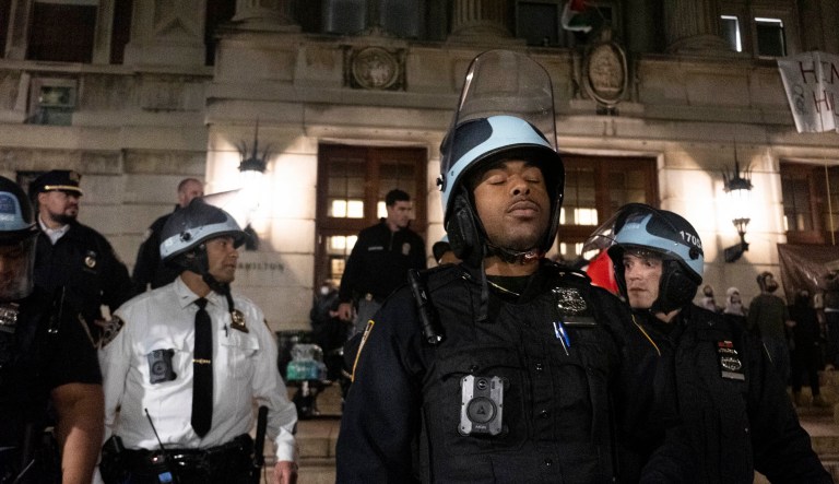 WATCH LIVE: New York City officials hold press conference after storming Columbia University protests
