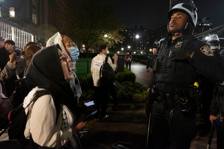 Professional organizers among 300 arrested at Columbia and City College: NYC mayor