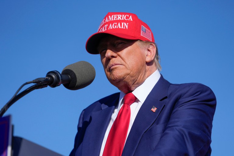 Knott’s endorsement from Trump prompts votes leader to suspend campaign