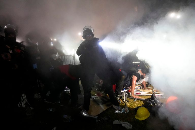 Police storm UCLA encampment after long standoff