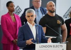 Sadiq Khan becomes first London mayor to win a third term