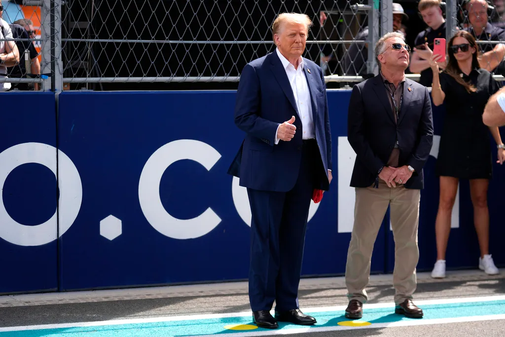 WATCH LIVE: Trump hosts Freedom 250 Grand Prix showcase