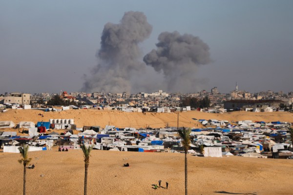 Israel launches airstrikes on Rafah as it reviews Hamas ceasefire deal