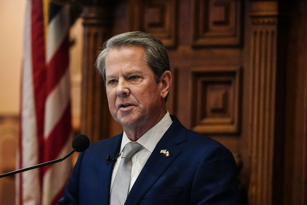 Kemp slams Harris’s criticism of Georgia election laws: ‘Just can’t handle the truth’