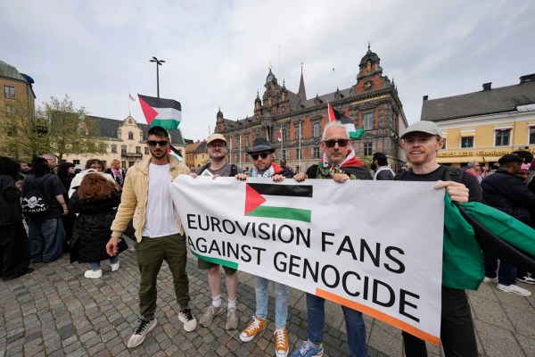 Protesters swarm Eurovision objecting to Israel’s involvement