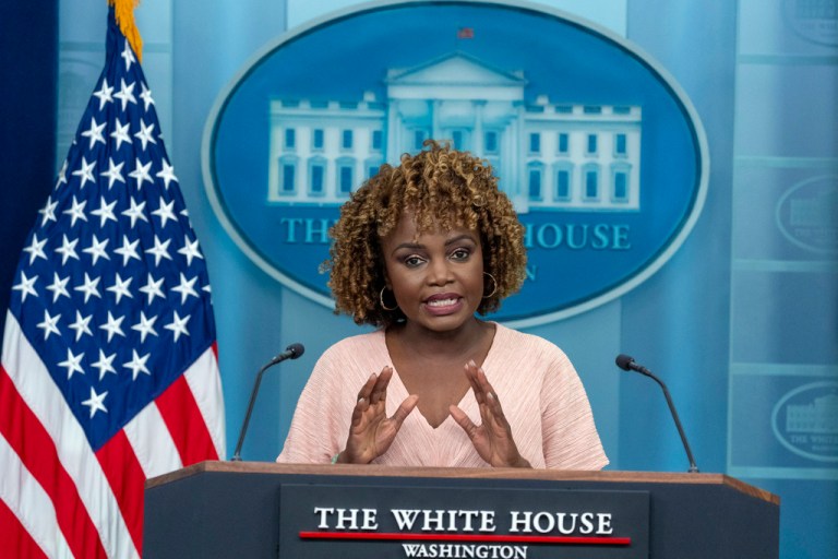 WATCH LIVE: Press gaggle on Air Force One as Biden heads to Italy