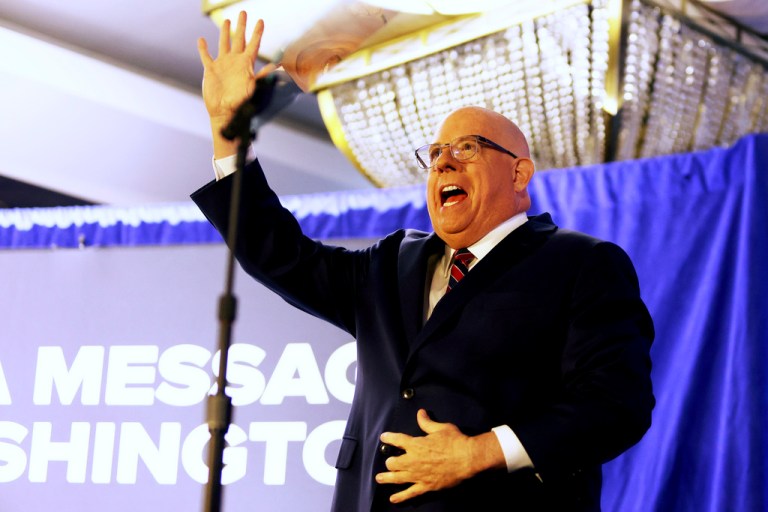 Larry Hogan backs federal abortion protections amid battle for Maryland Senate seat