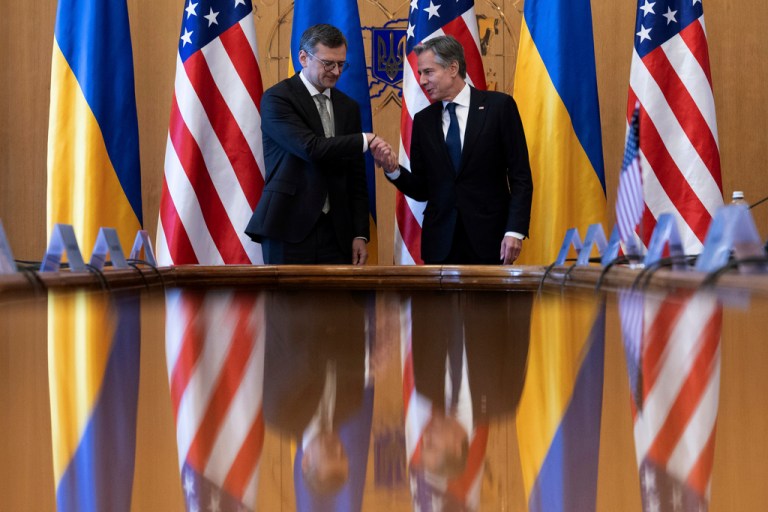 Blinken Ukraine mission: Restore hope as Russia pursues scorched-earth campaign to regain lost ground