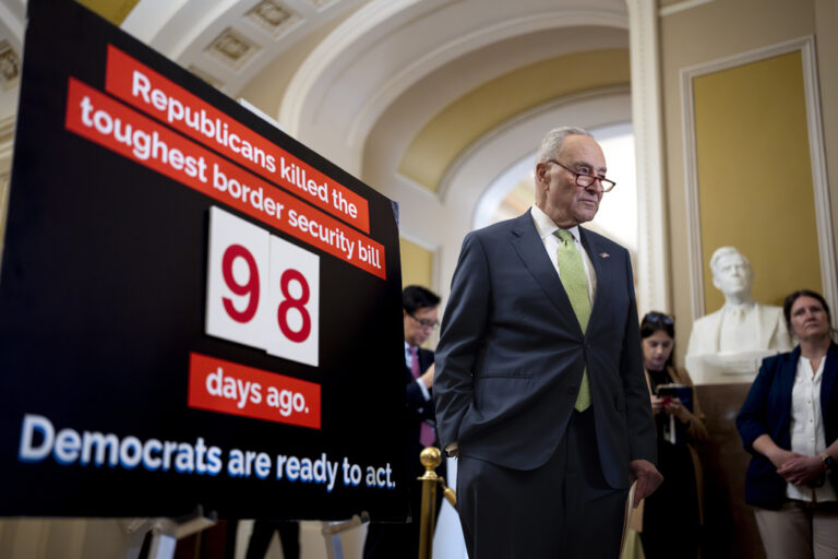 Border bill boxes in Senate progressives as Schumer forges ahead with doomed vote