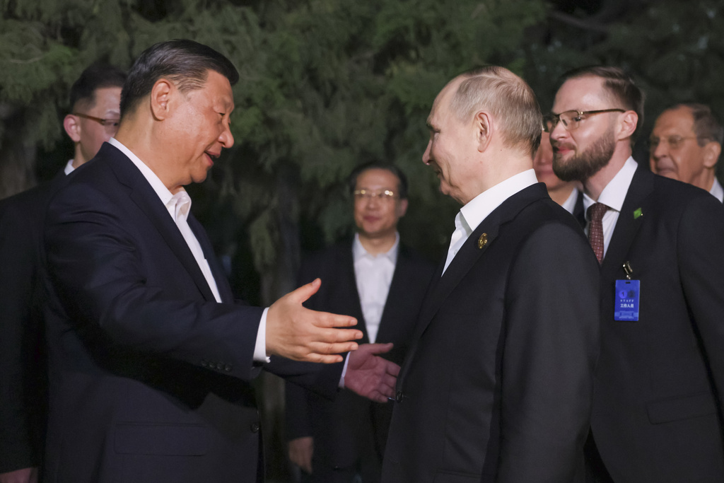 Hug between Putin and Xi comes as ‘no surprise’ to John Kirby