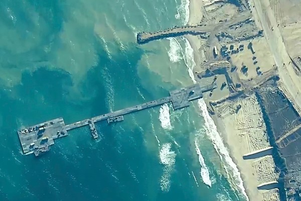 Reporter’s Notebook: Gaza pier problems