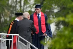 Donald Trump attends Barron’s graduation before heading to fundraiser