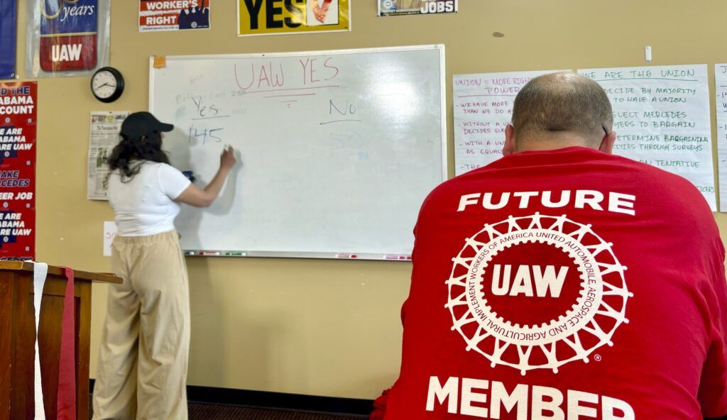 Alabama Mercedes plant workers disrupt UAW winning streak by voting against unionization