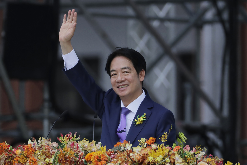 New Taiwanese president promises to seek stability despite China threat