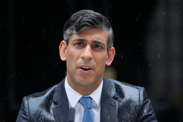 The fall is all there is for Rishi Sunak