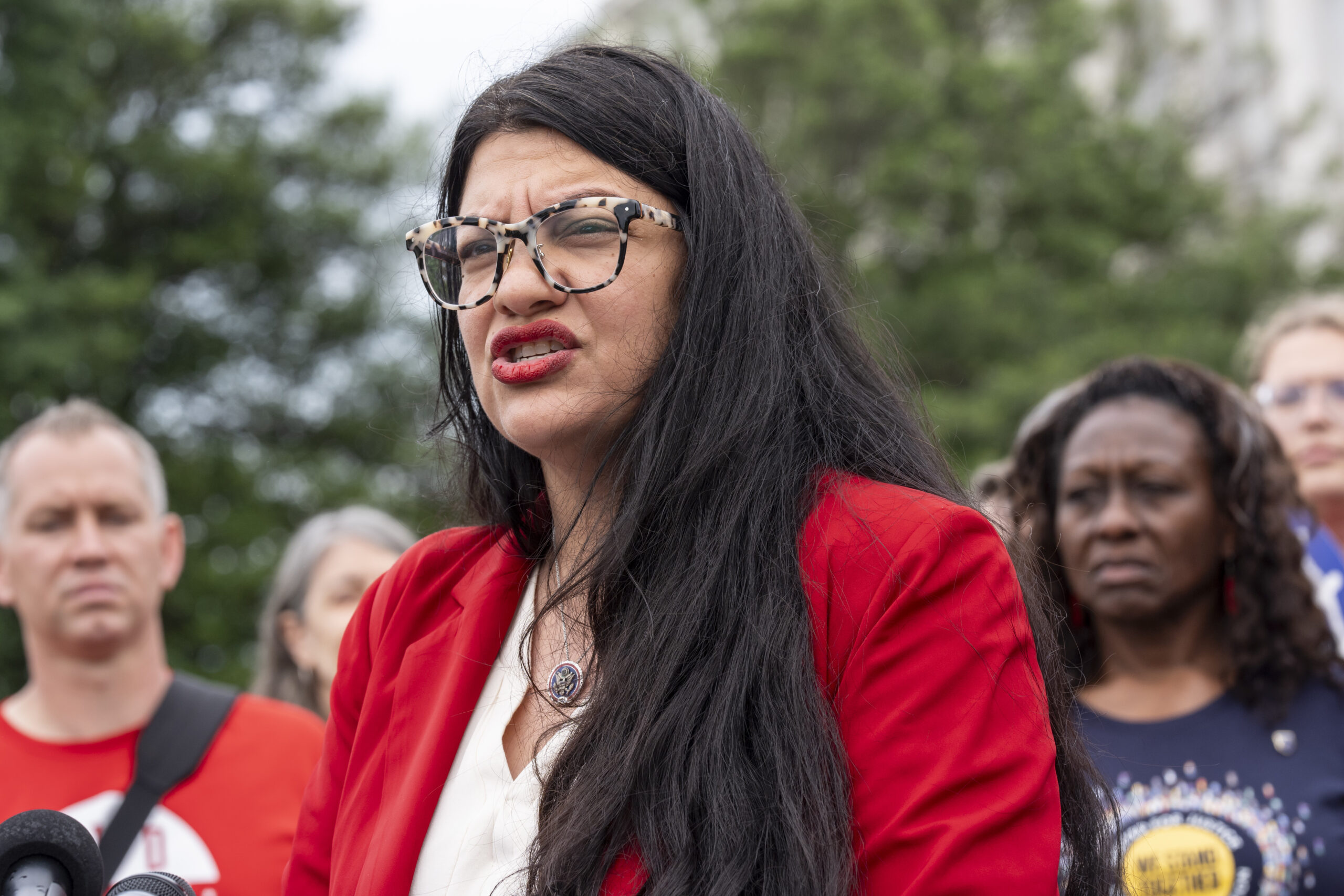 Rashida Tlaib slams University of Michigan police for destroying ‘peaceful’ encampment