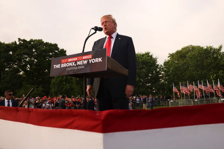 Trump insists Biden, 81, must debate him standing up