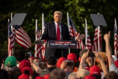 Diverse Bronx rally crowd hopeful Trump can win New York