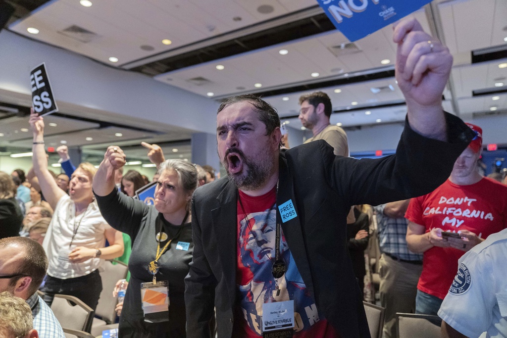 The Libertarian Party continues its quest for irrelevancy