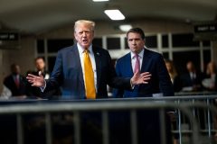 Trump claims Mother Teresa ‘could not beat’ Bragg charges as jury starts deliberations