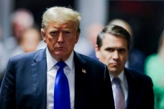 Judge pauses Trump hush money case as Bragg weighs next steps