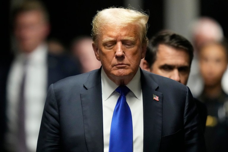 New memo shows Trump’s trial will have minimal ‘impact on voters.’ Is that good or bad for Trump?