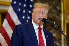 Trump vows to defeat verdict and Biden in spot that launched presidency