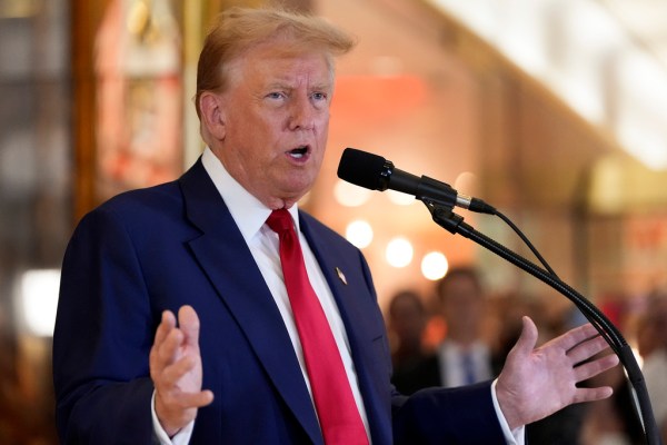 Trump mocks Biden’s strategy to call him ‘threat to democracy’