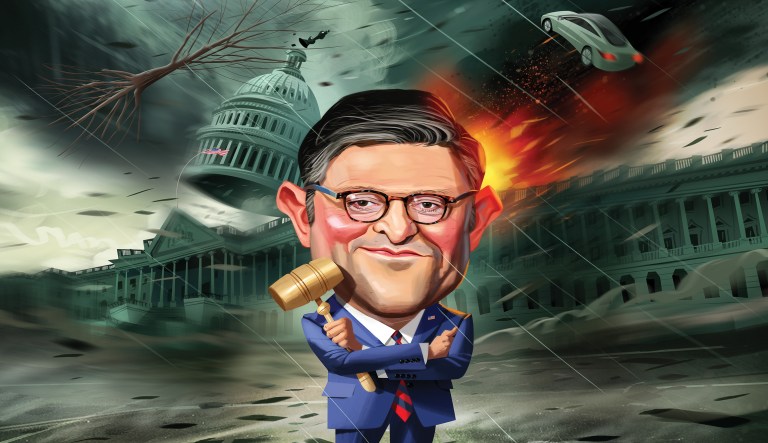 Mike Johnson keeps calm: Questions remain about governing a small and unruly GOP caucus