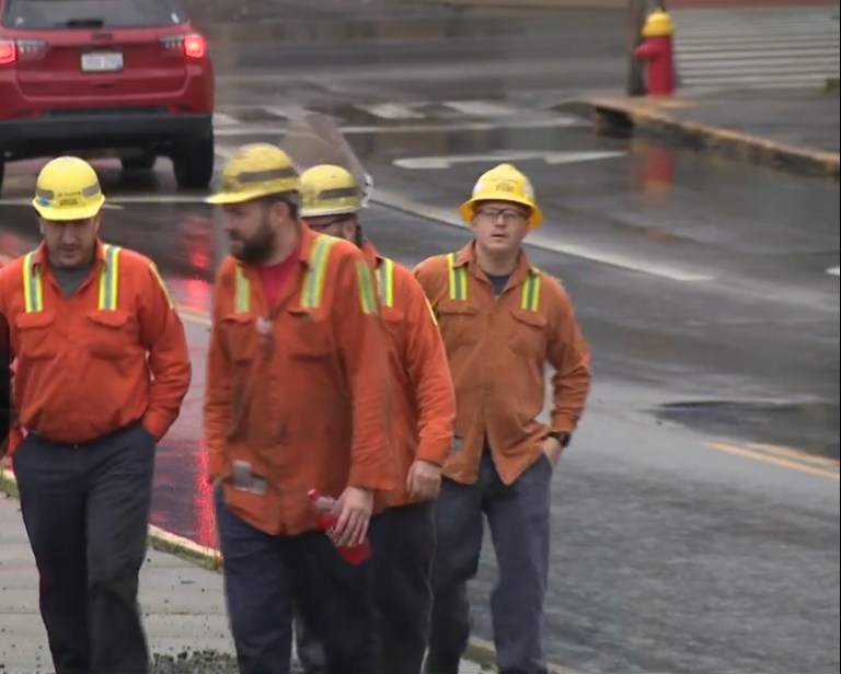 Steel plant falls in West Virginia, but no one hears a sound