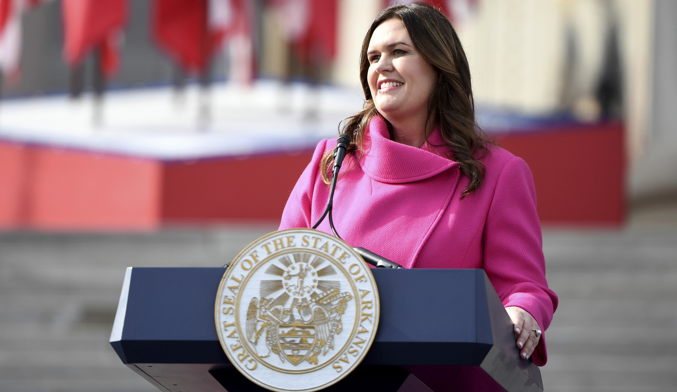 Sarah Huckabee Sanders says Arkansas won’t comply with federal transgender student protections
