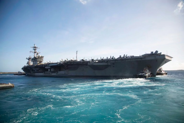 Carrier drills in South Korea amid rising North Korea-Russia ties