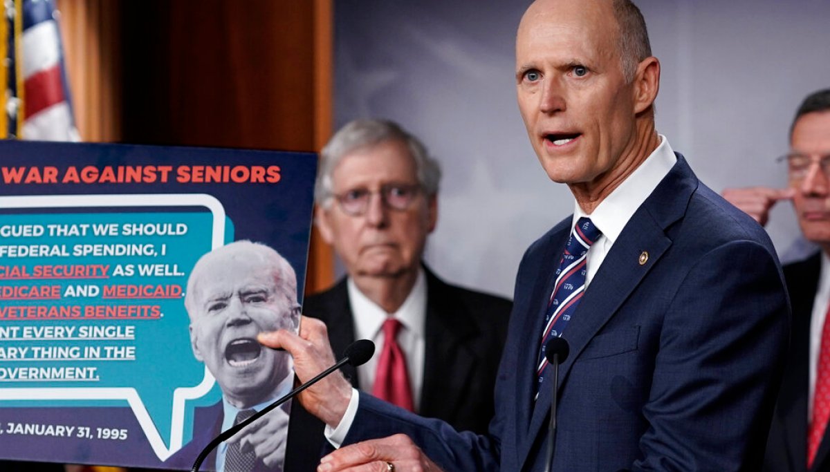 McConnell successor hopeful Rick Scott slams minority leader for caving ...