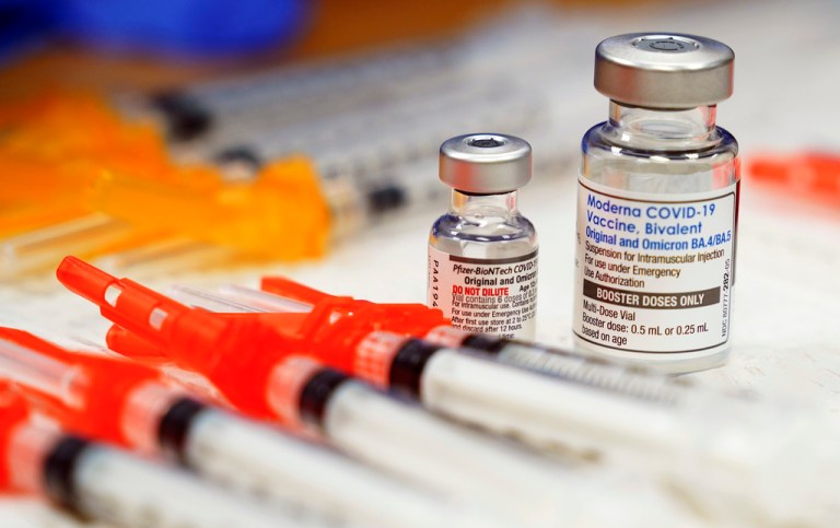 Public shunning ‘tripledemic’ vaccines for COVID-19, flu, and RSV