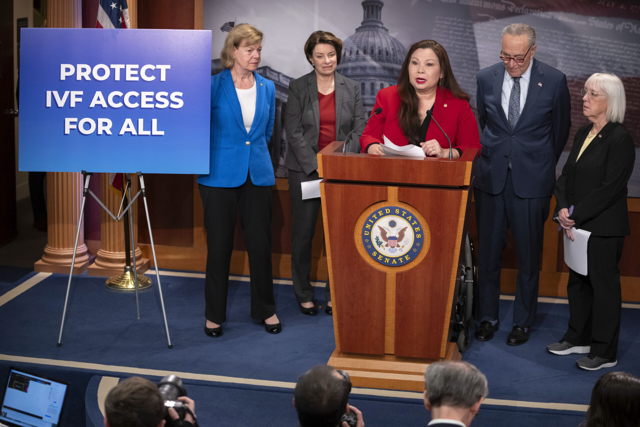 Democrats launch offensive against Republican IVF initiative with new bill