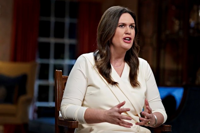 Sarah Huckabee Sanders says minority voters are seeking ‘new home’ after abandonment from Biden
