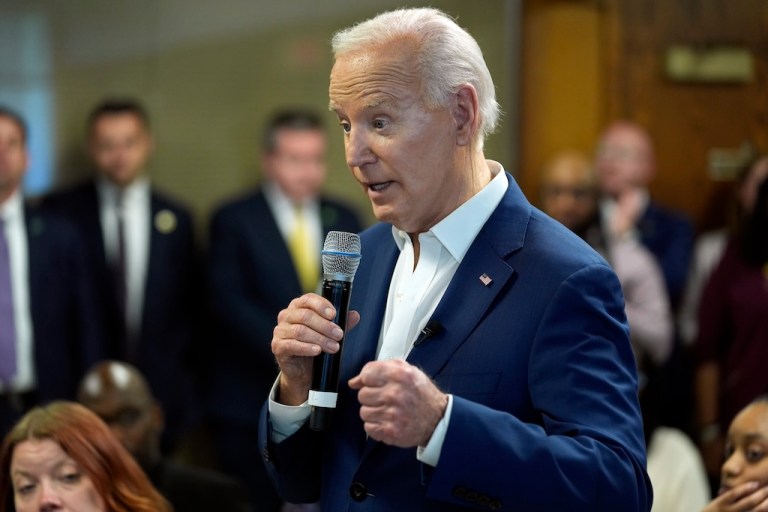 Biden sees key to success in Wisconsin as winning over Trump’s base group of voters