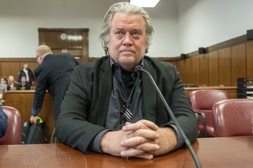 Steve Bannon files emergency request to delay reporting to prison